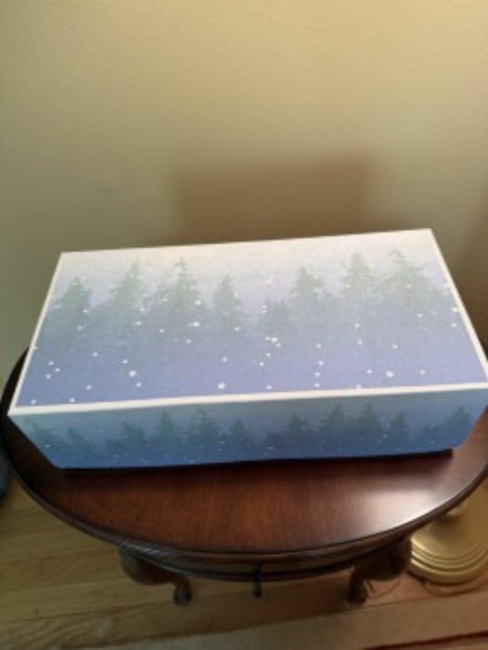 Crate & Barrel Winter Glassware (4) - Picture 6 of 6